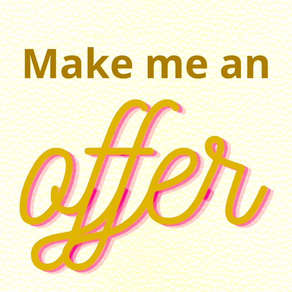 Make me an offer!